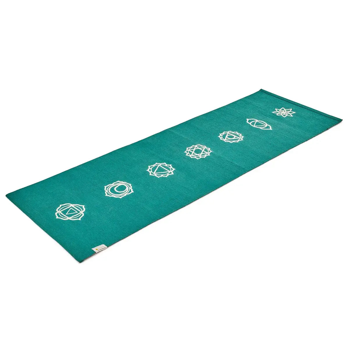 Sarveda Yoga Mat- Chakras- High Grip - Blue