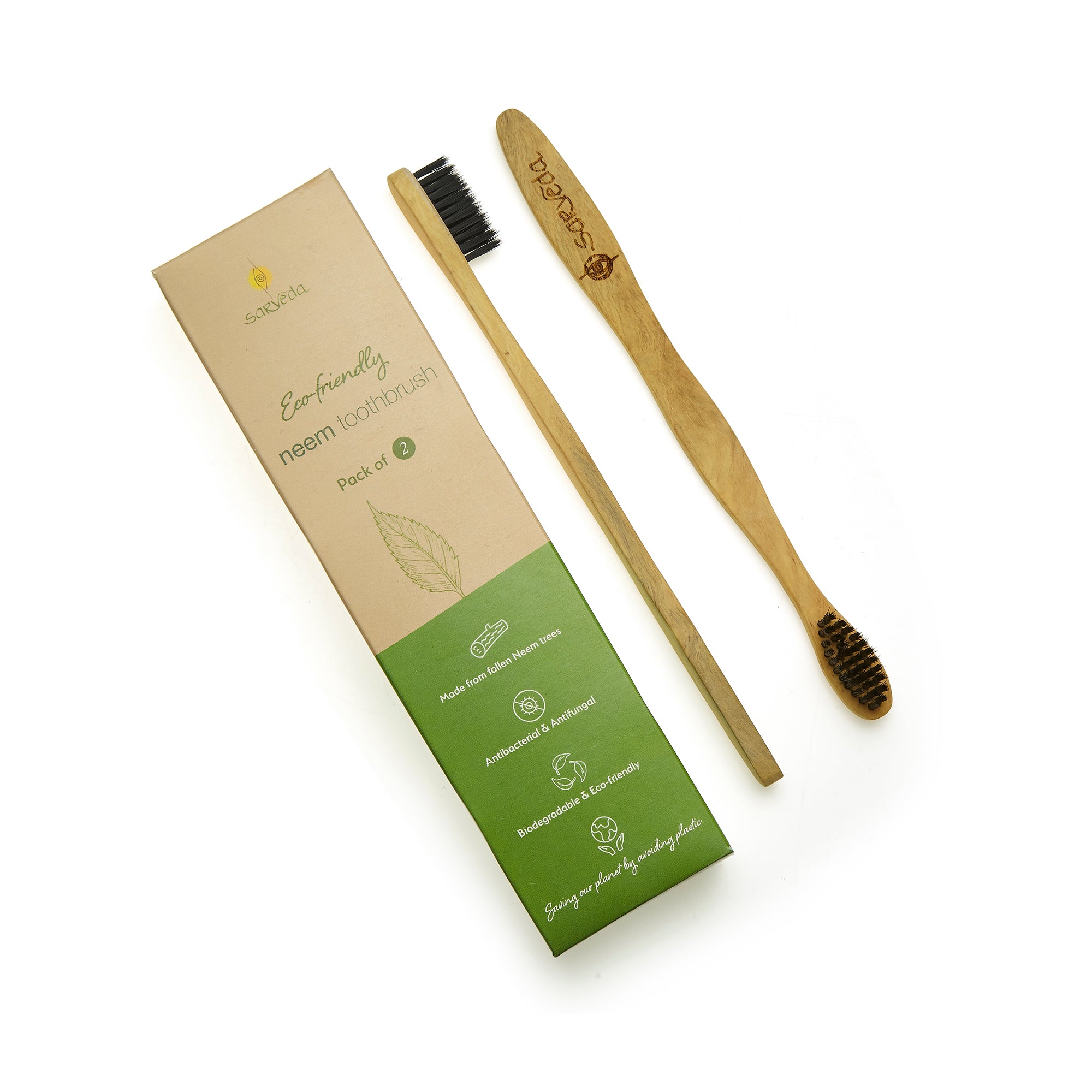 Sarveda Neem Toothbrush - Pack of 2