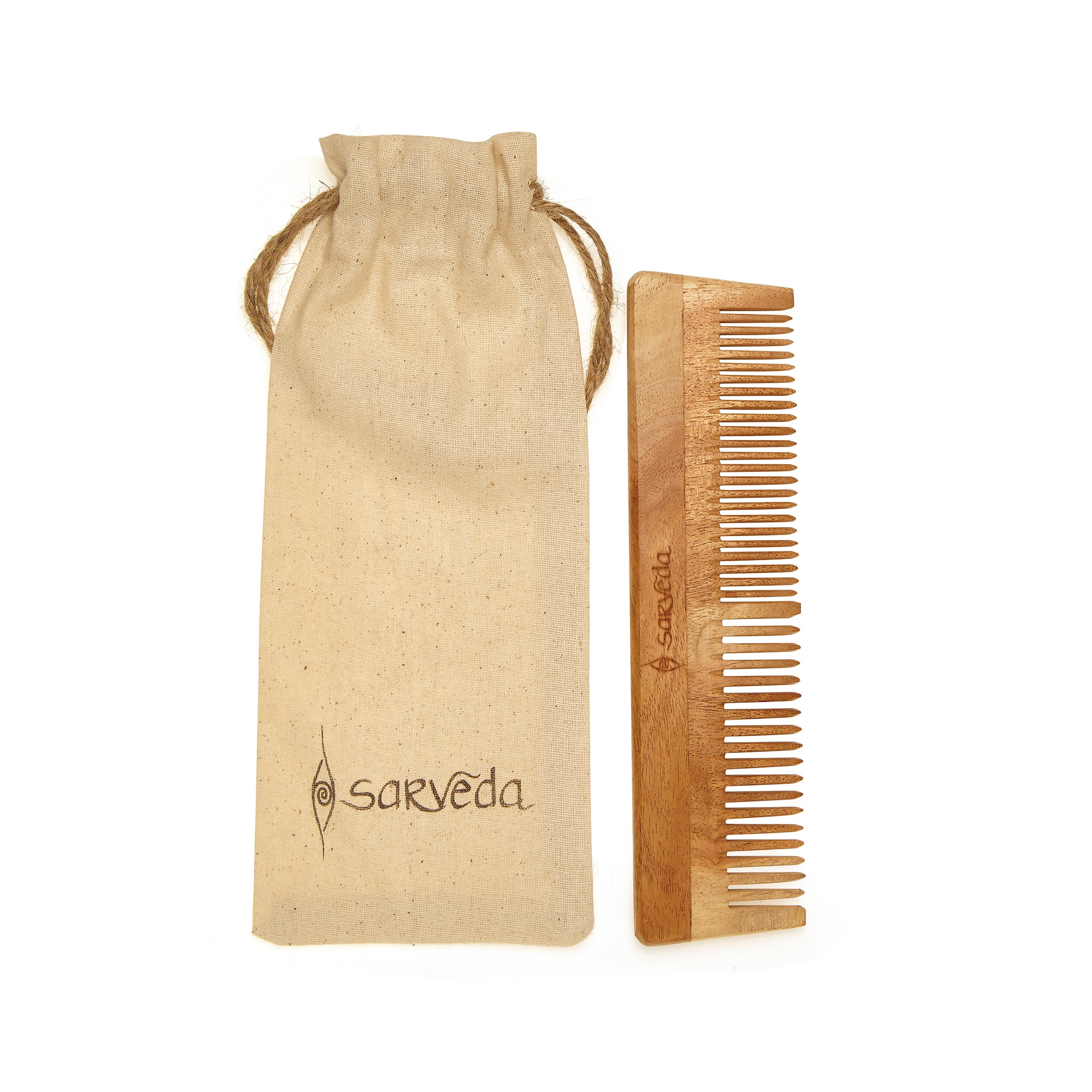 Sarveda NeemWood Comb - Straight