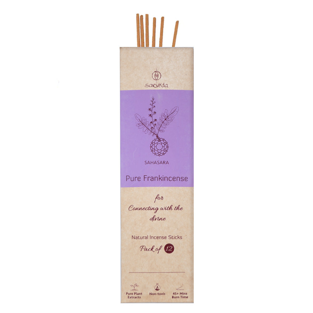 Sarveda Pure Frankincense for the Crown or Sahasrara Chakra