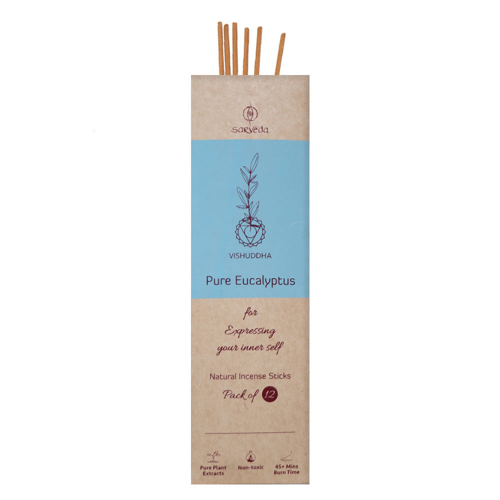 Sarveda Pure Eucalyptus for the throat or Vishuddha Chakra