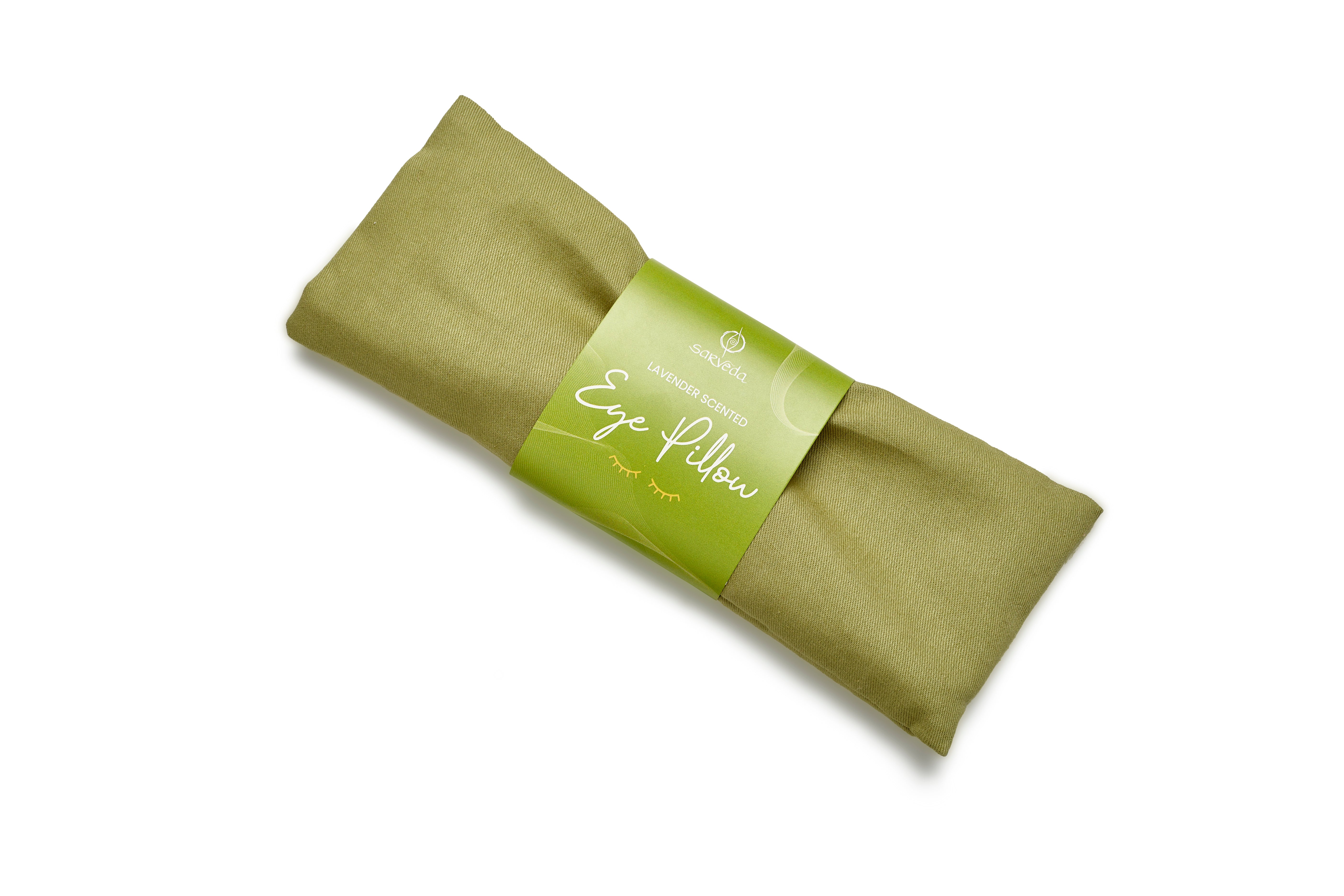 Sarveda Lavender Scented Eye Pillows for Yoga, Meditation and Relaxation | Sage