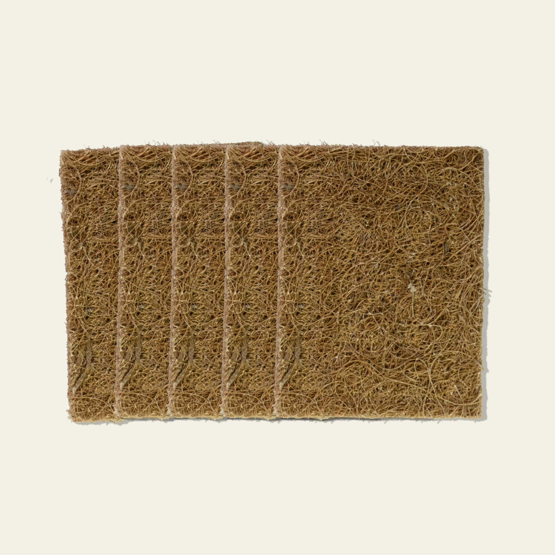 Soil Origin Coconut Coil Scrubber Pad (Dishwasher) - Set of 5