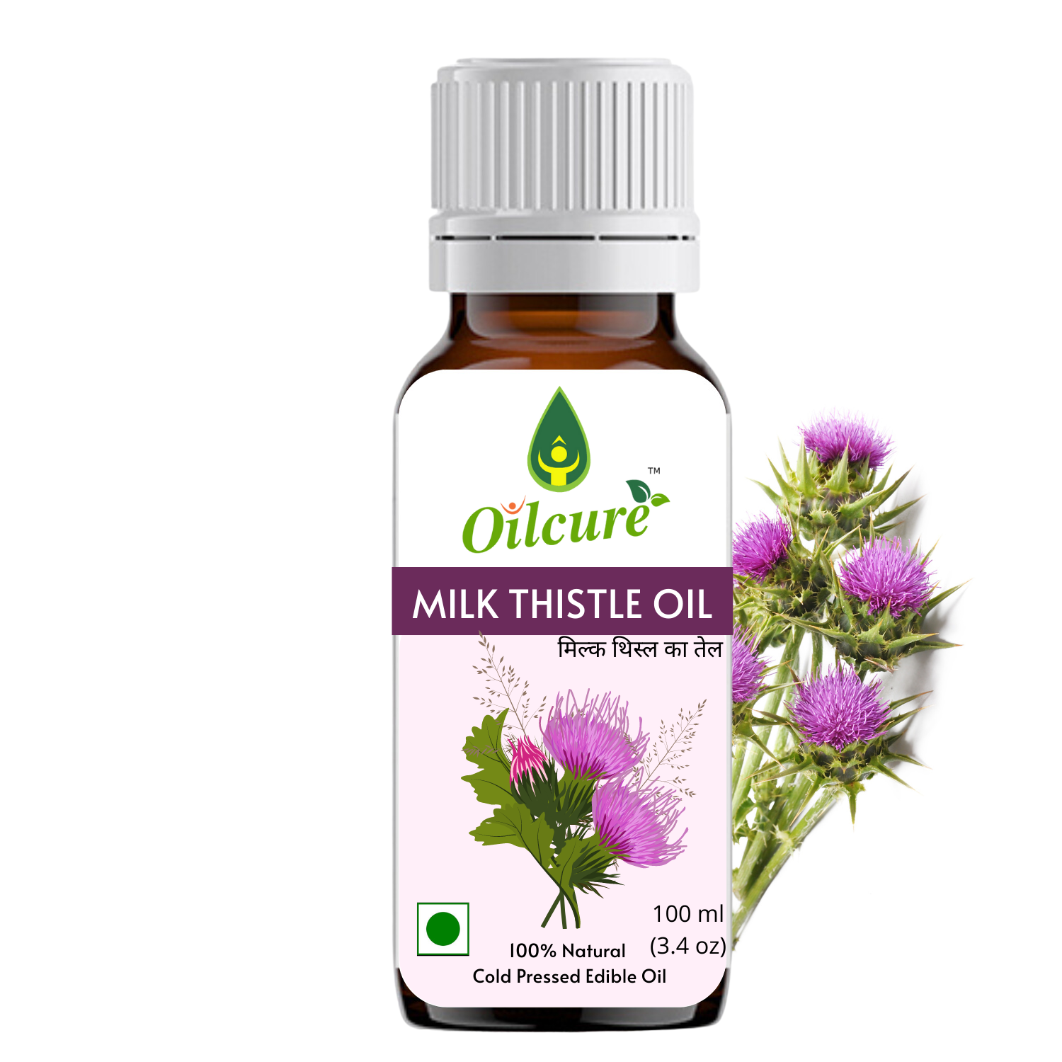 Oilcure Milk Thistle Oil- 100 ml