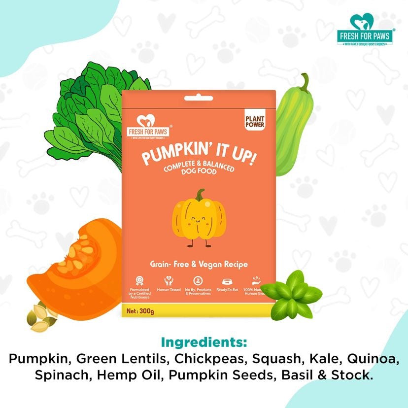 Fresh For Paws Pumpkin' It Up Dog Food