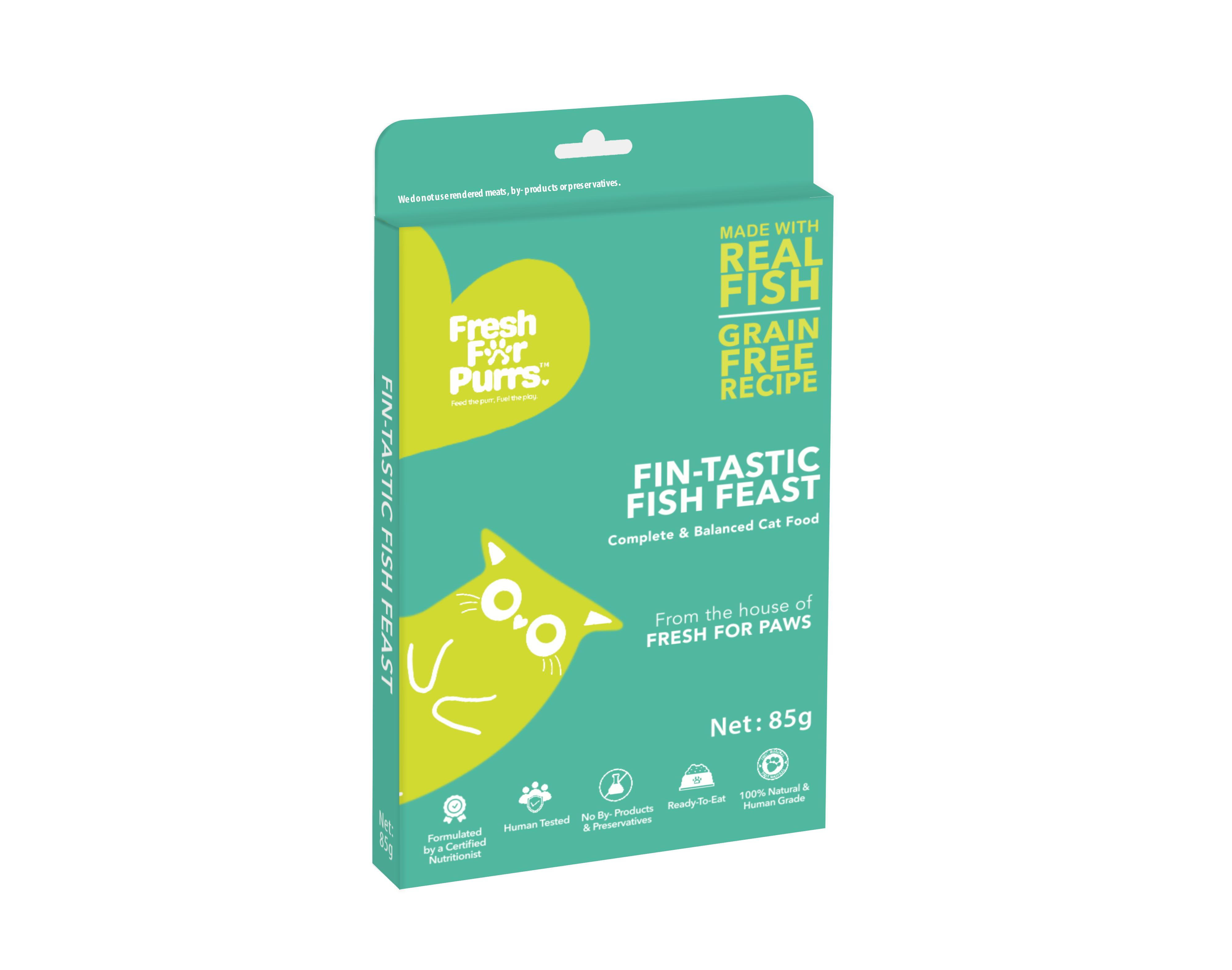 Fresh For Paws Fin- tastic Fish Feast Cat Food