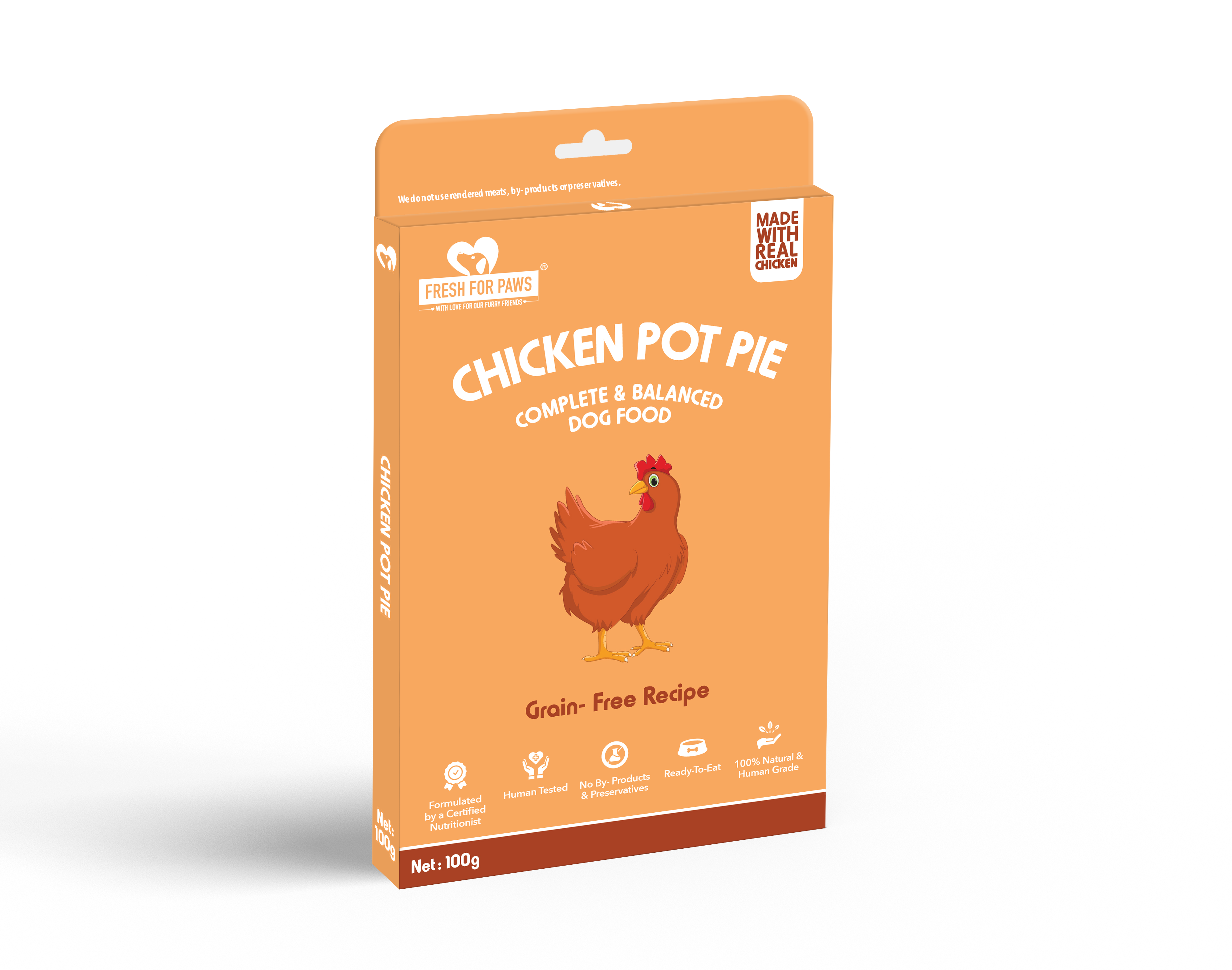 Fresh For Paws Chicken Pot Pie Dog and Cat Food