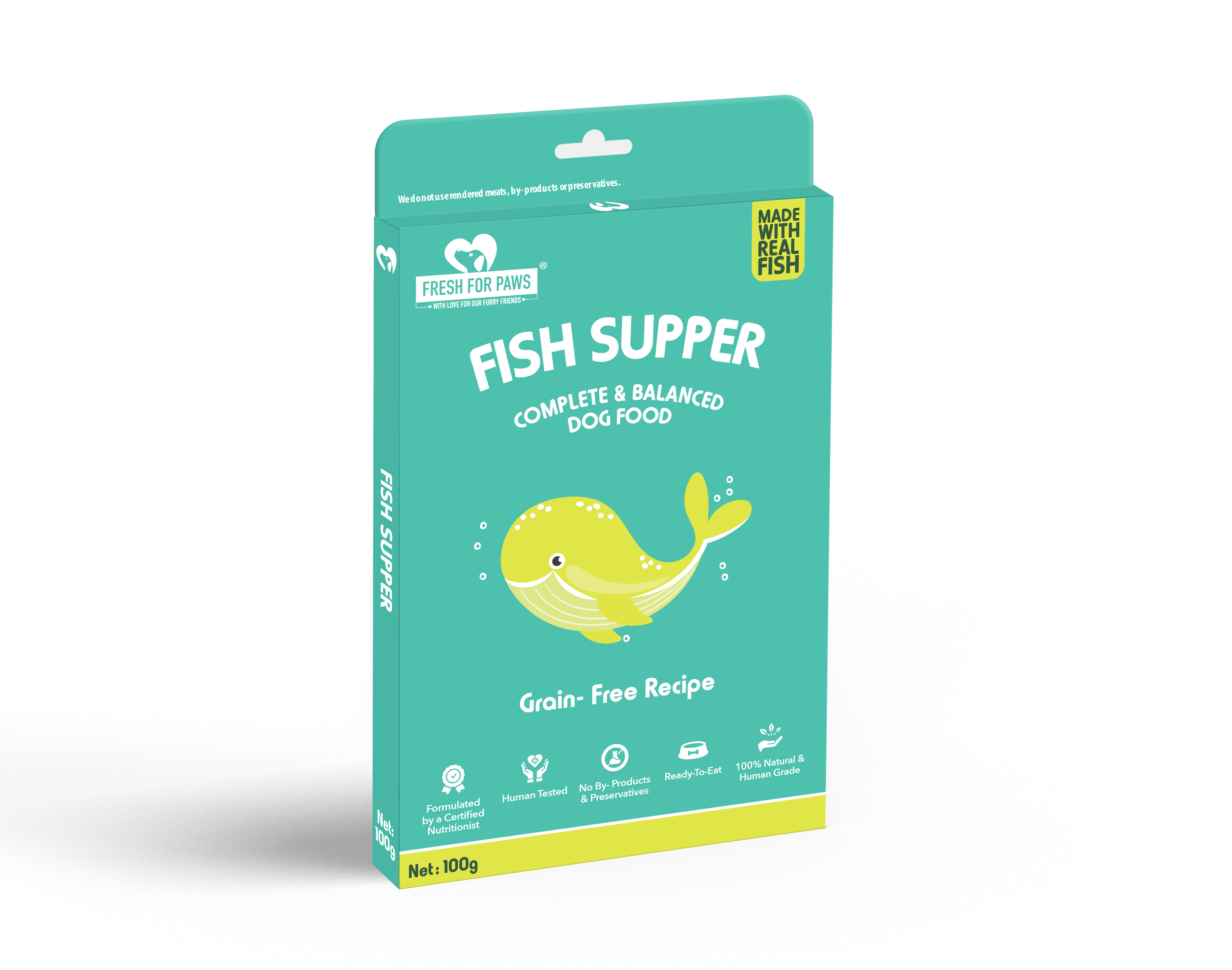 Fresh For Paws Fish Supper Dog and Cat Food