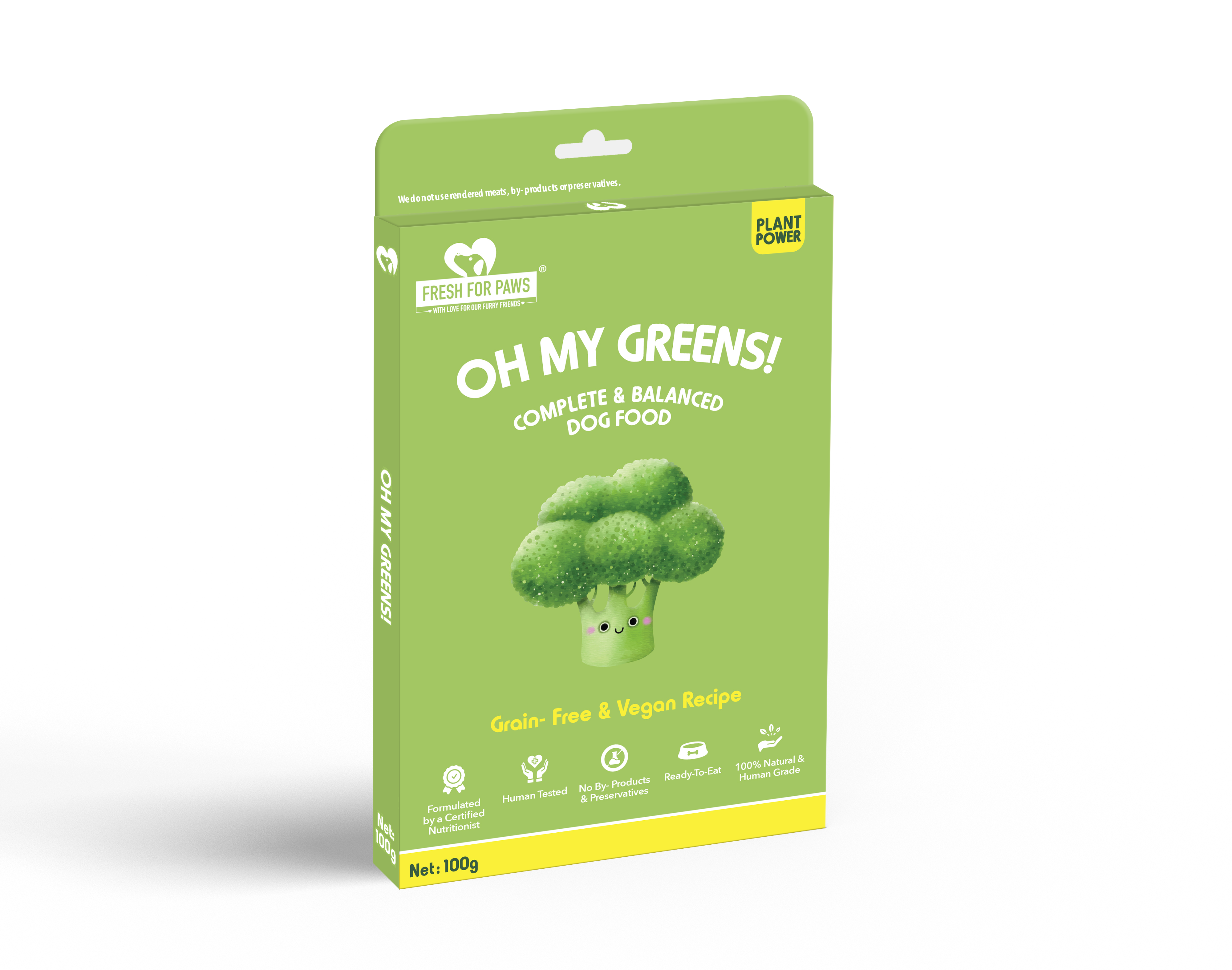 Fresh For Paws Oh My Greens Dog Food