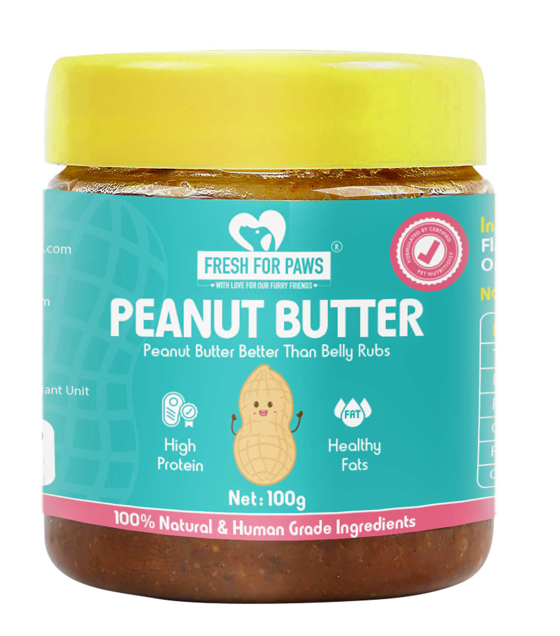 Fresh For Paws Peanut Butter Dog and Cat Food