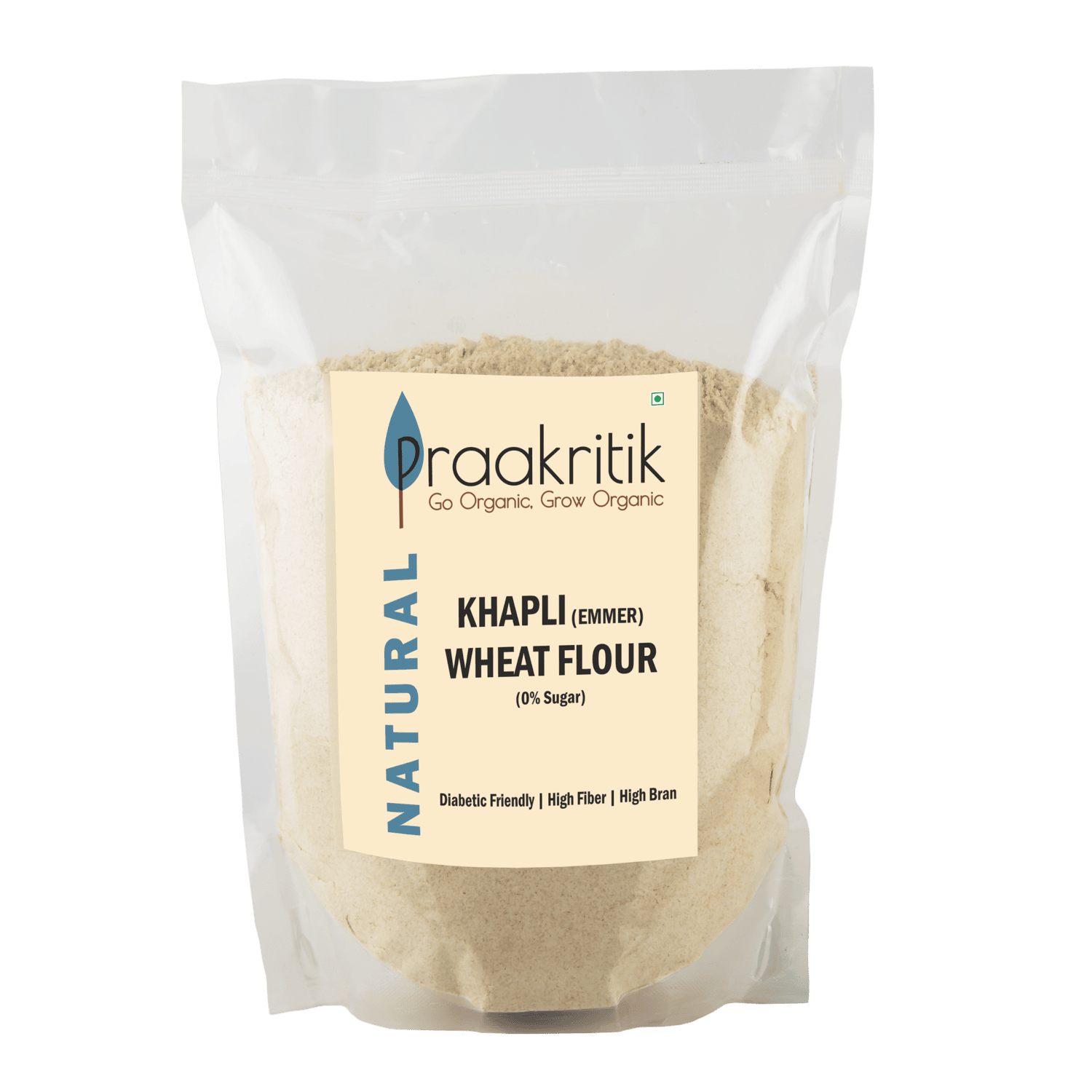 Praakritik Natural Khapli Wheat Atta