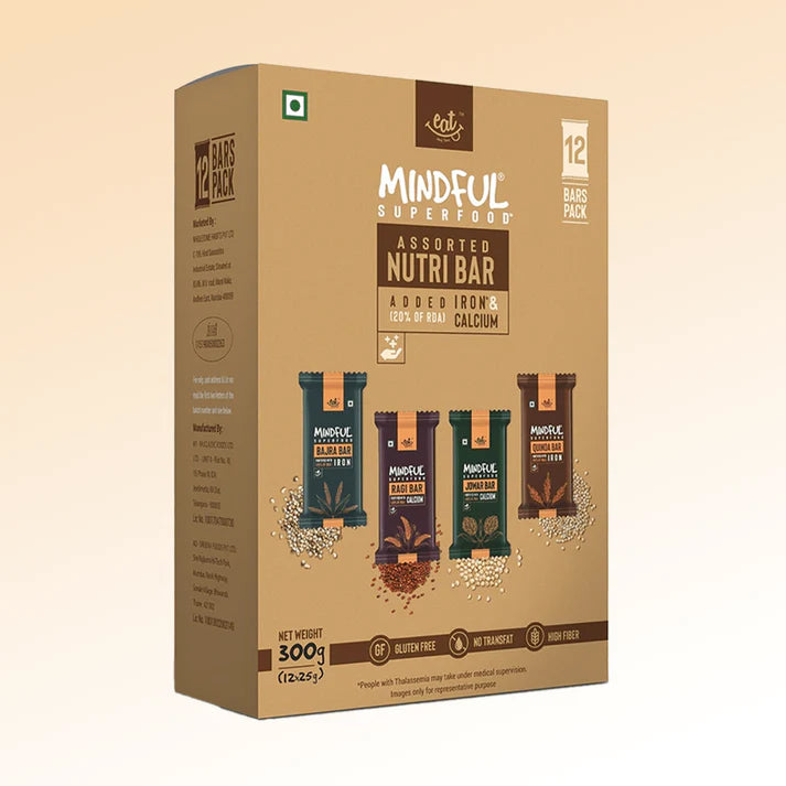 EAT Anytime Millet Variety Box - 6 Bars