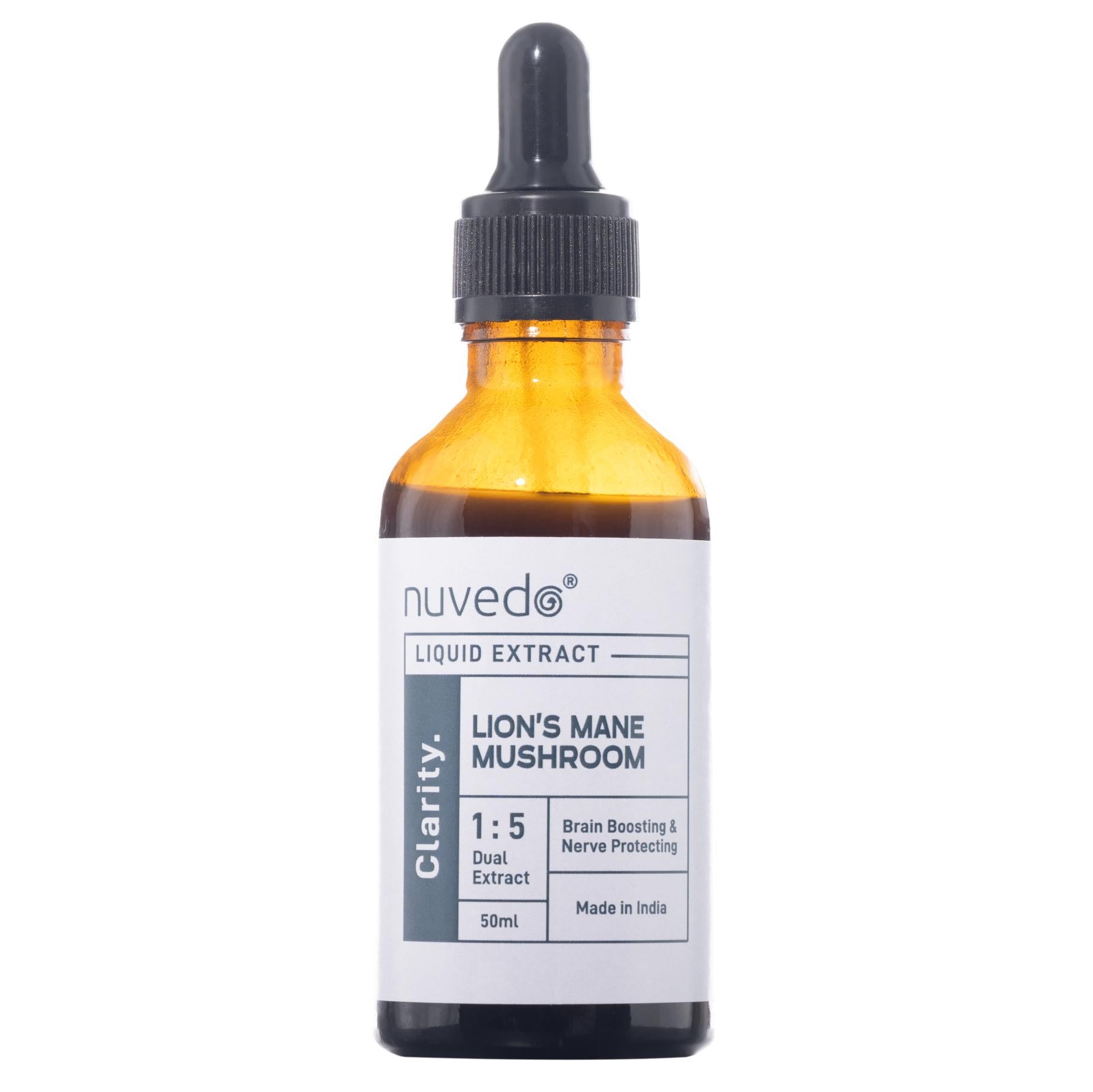 Nuvedo Lion’s Mane Mushroom Liquid Extract