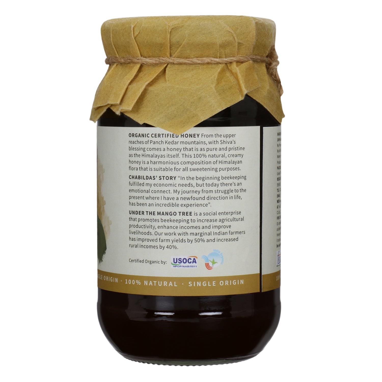 Under The Mango Tree- Organic Certified Honey