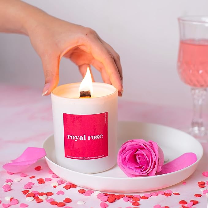 Sosa Candles Royal Rose Scented Candles For Home Decor