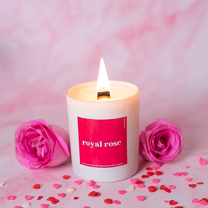 Sosa Candles Royal Rose Scented Candles For Home Decor