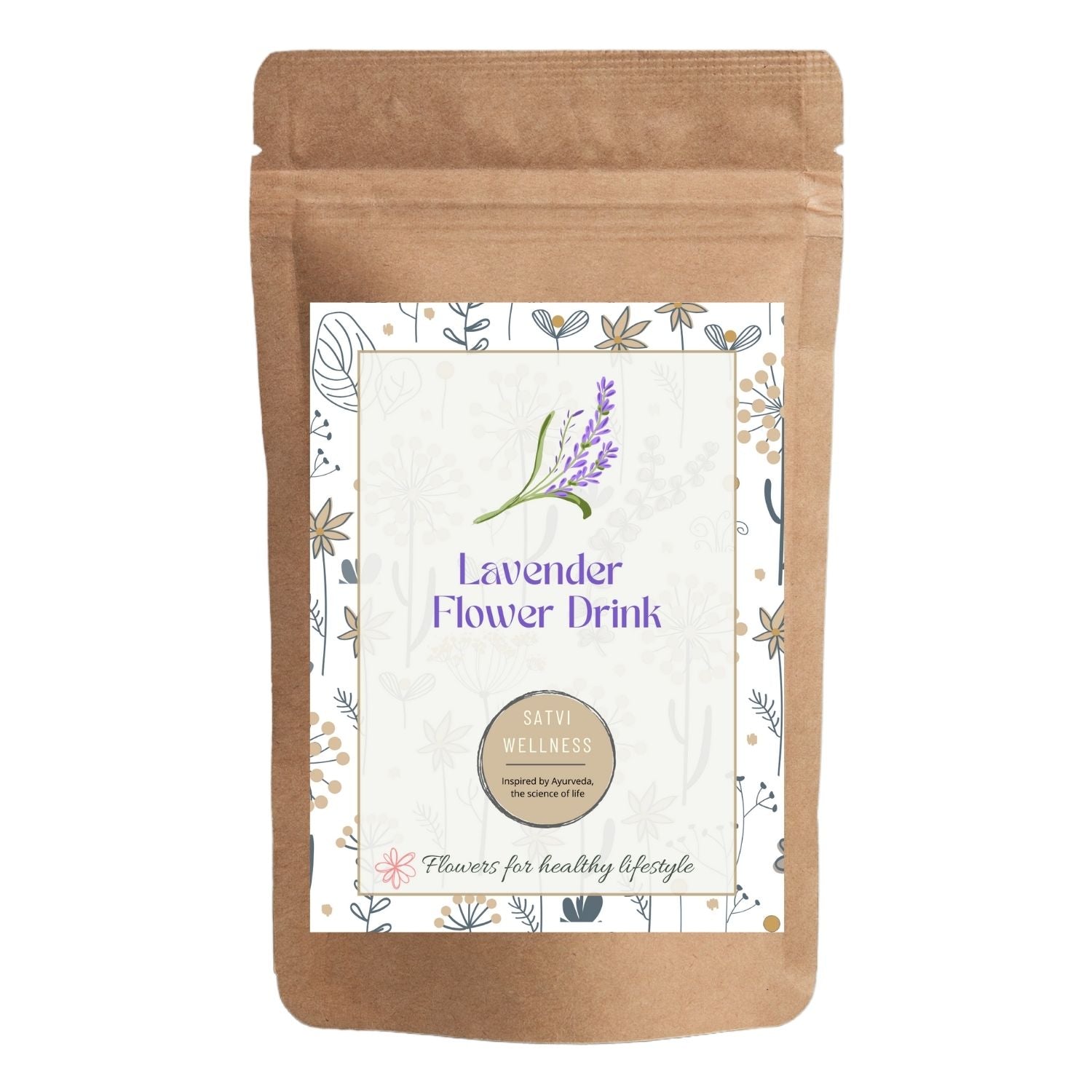 Satvi Wellness Lavender flower Tea