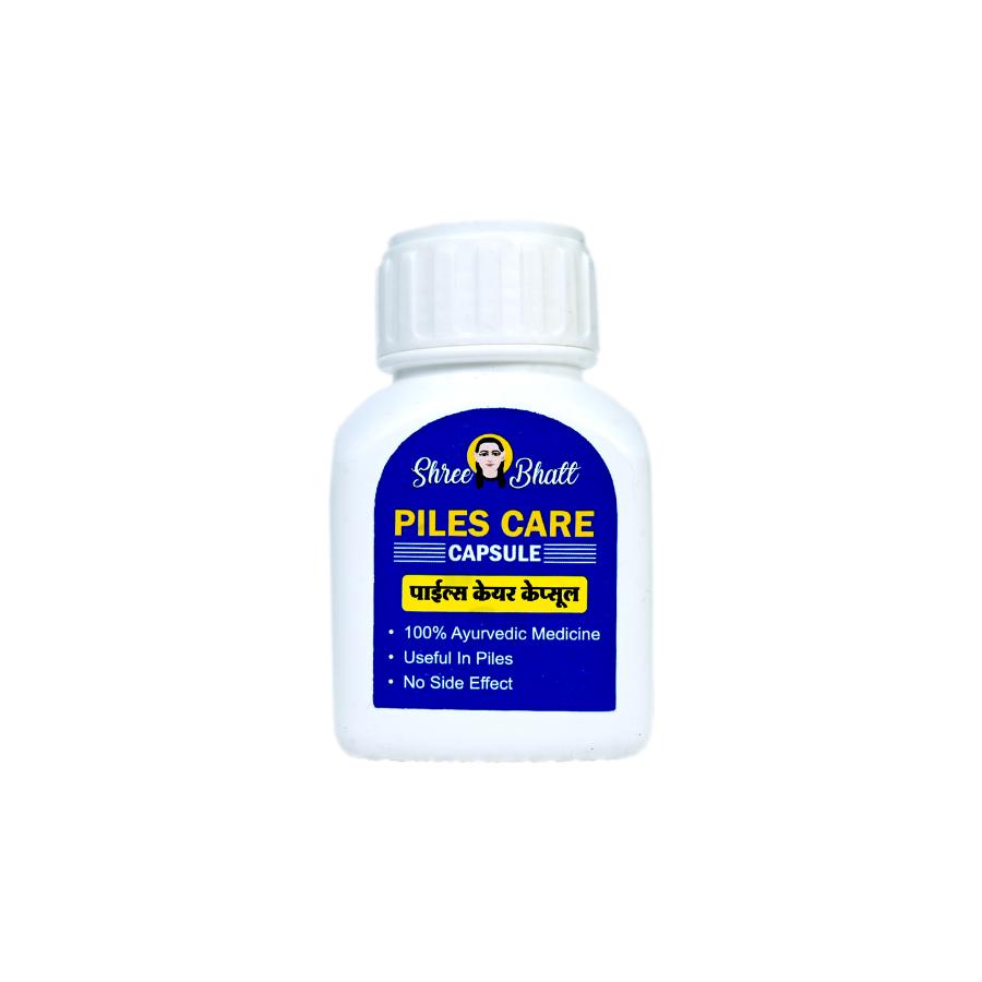 SHREEBHATT PILES CARE CAPSULES Jar of 30 QTY