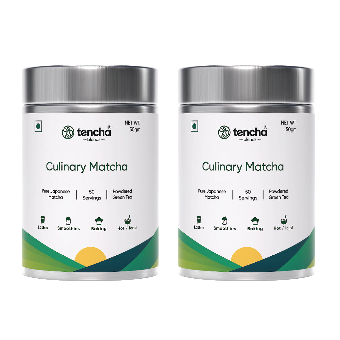 Tencha Culinary Matcha 50Gm, Pack Of 2, 50 grams