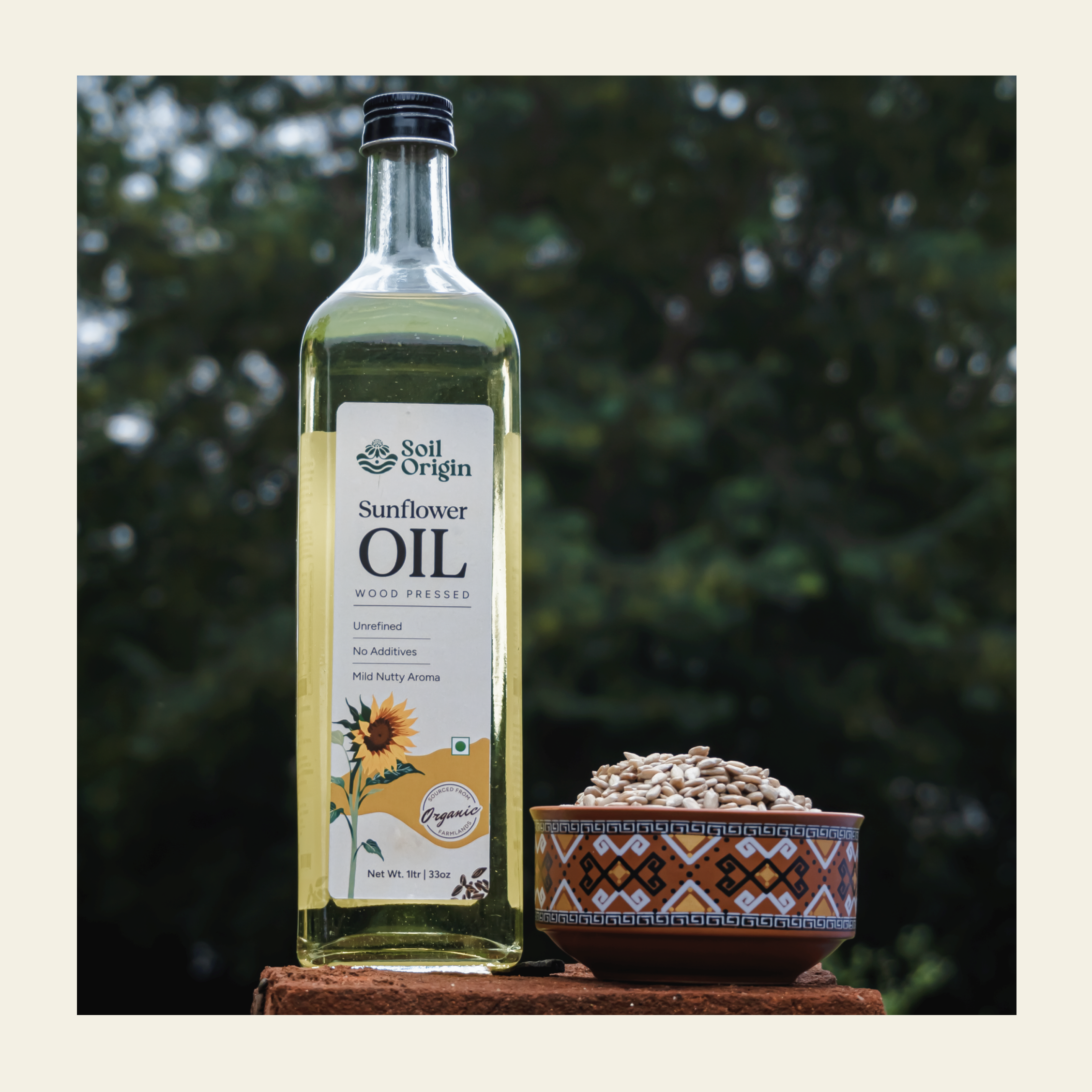 Soil Origin Wood Pressed Sunflower Oil