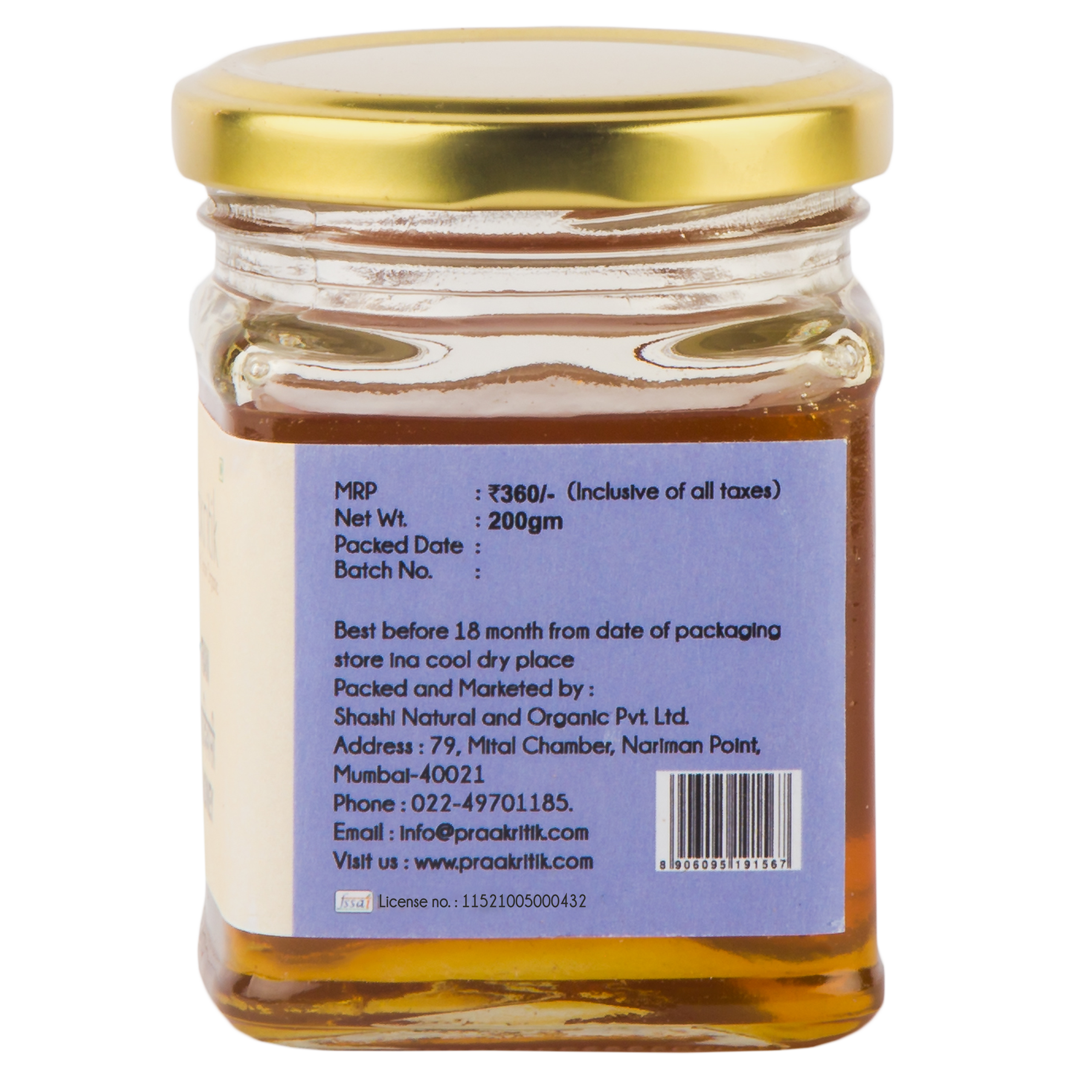 Praakritik Natural Adivasi Honey