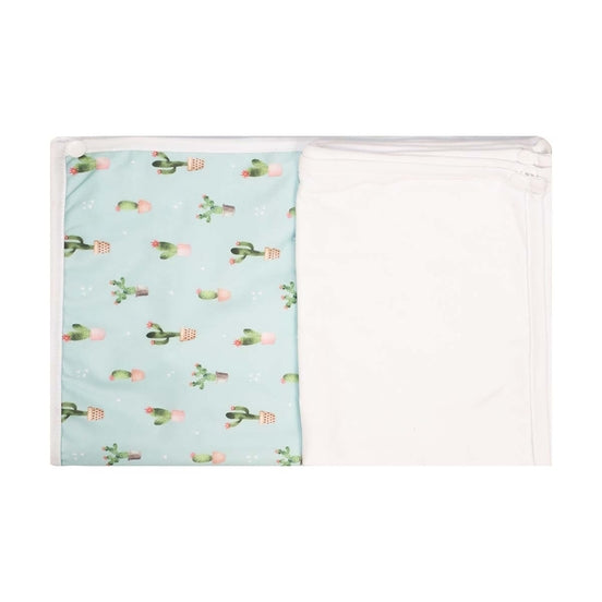 Cuddle Care  Baby Diaper Changing Mat-Cute Cactus