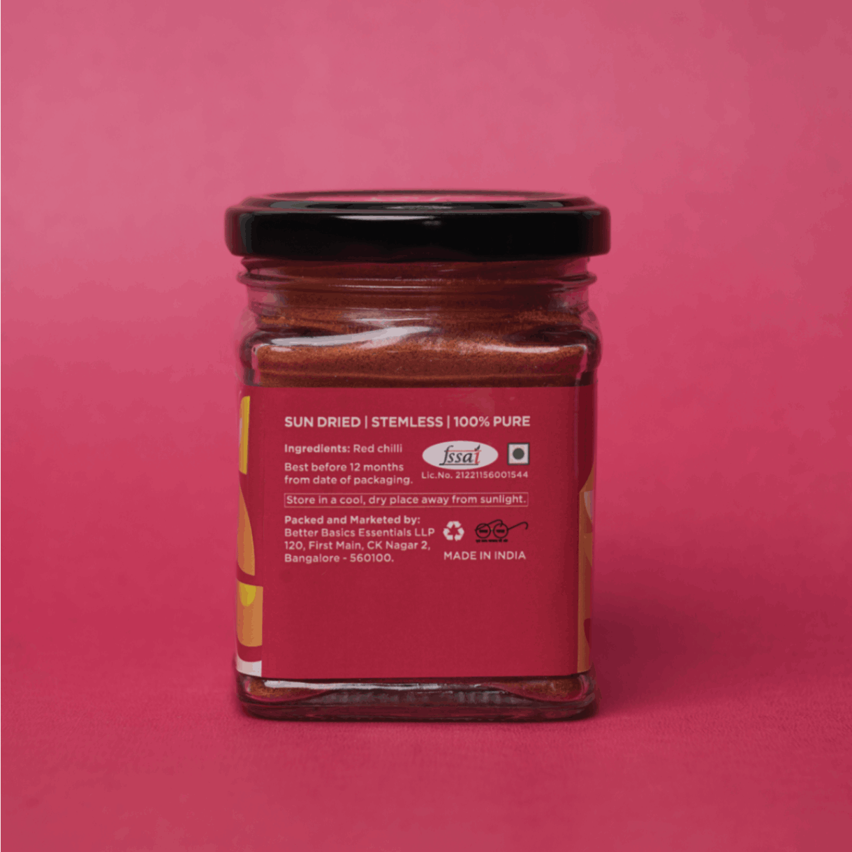 Local Sparrow| Byadgi Red Chilli Powder | 95 g