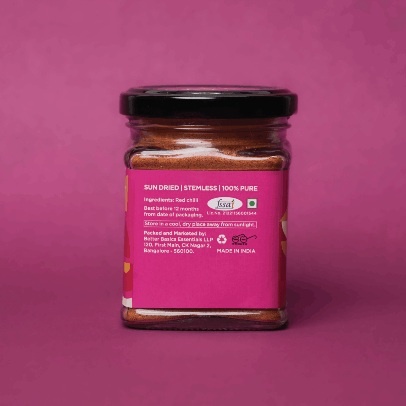 Local Sparrow|Sankeshwari Red Chilli Powder | 95g