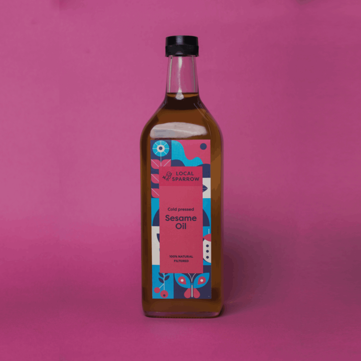 Local Sparrow| Cold Pressed Sesame Oil | 1 Litre