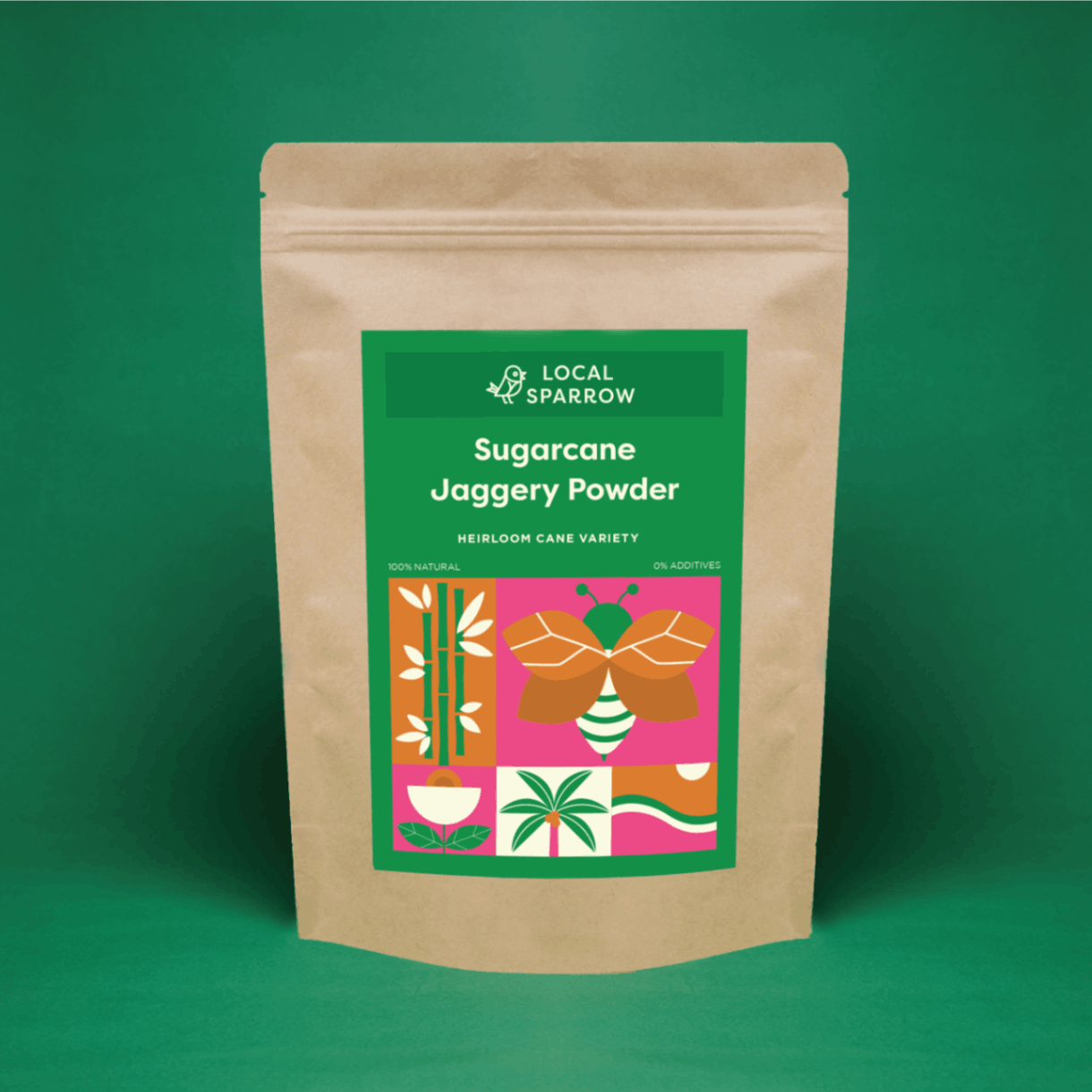 Local Sparrow| Sugarcane Jaggery Powder |1kg