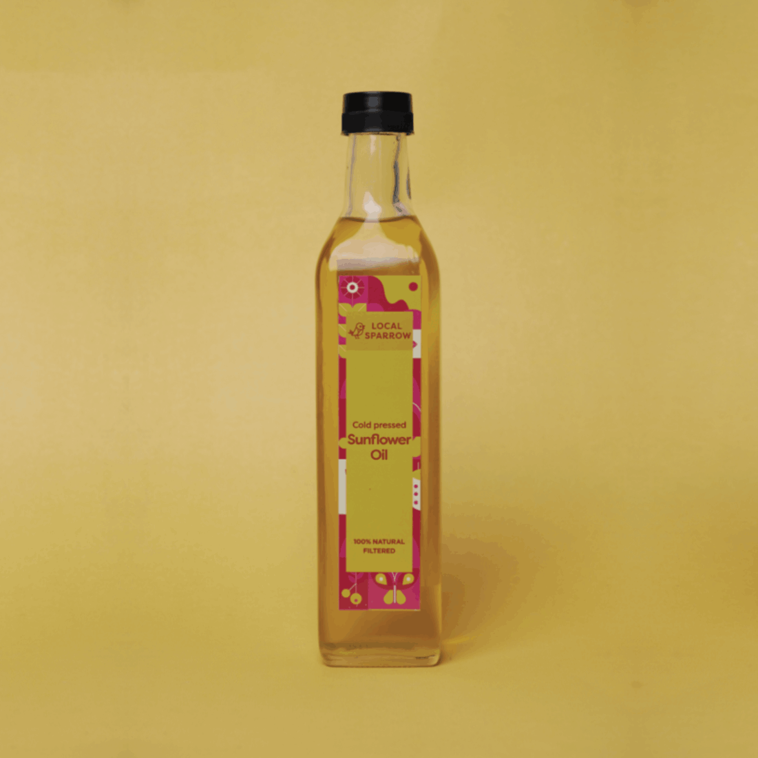 Local Sparrow| Cold Pressed Sunflower Oil | 500 ml