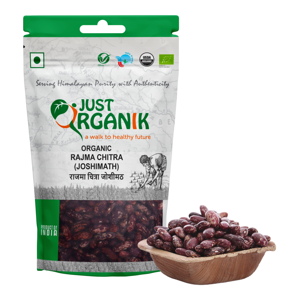 Just organik organic rajma chitra joshimath 1 kg - Natureallé